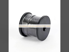 304 Edelstahl-Drahtseil, schwarz PVC-beschichtet