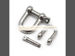 Japanischer Stil Edelstahl D-Fessel Bauindustrie Marine Fesseln